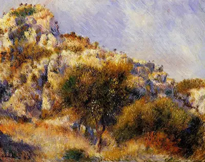 Rocks at L'Estaque Pierre-Auguste Renoir